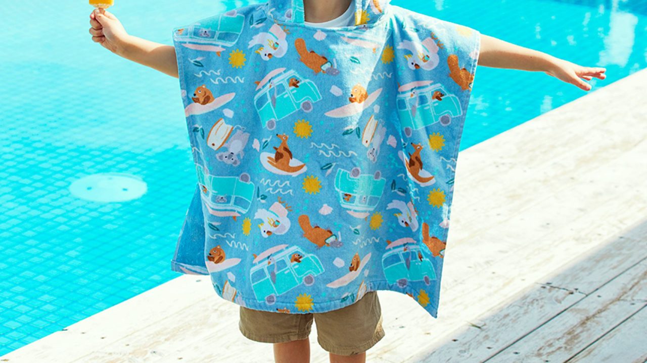 Kids Towel Rad Kids USA – Gentle Fabric with Fun Designs